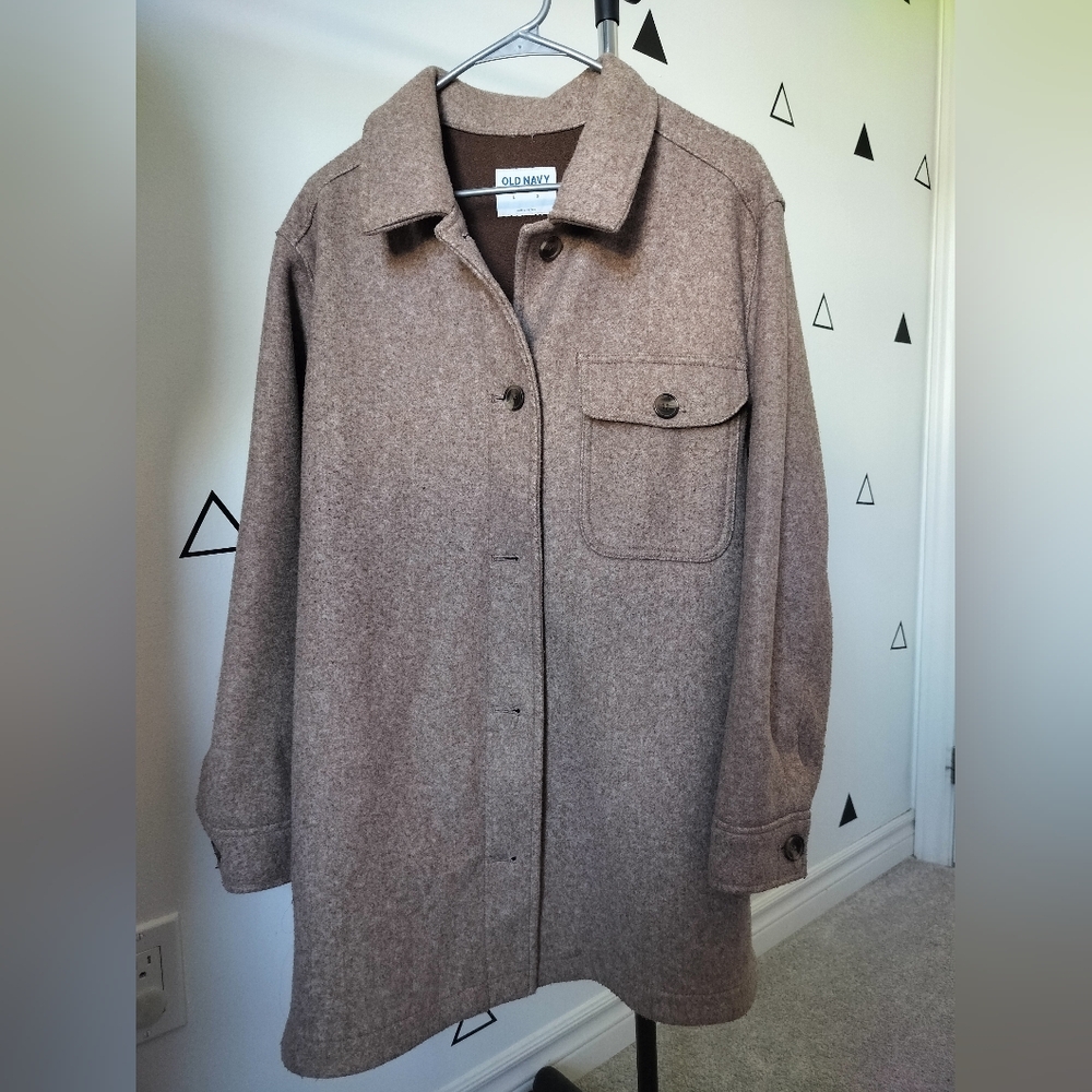 Old Navy Women's Brown Trench Coat